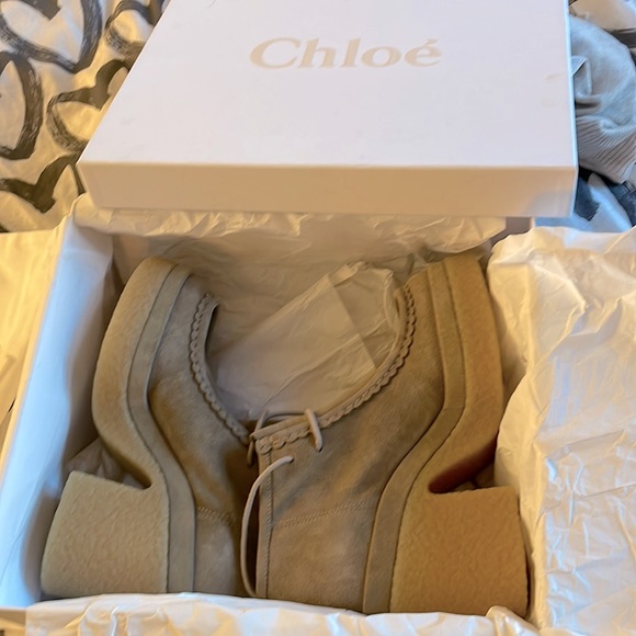 SOLD CHLOE NWT JAMIE Ankle boots size 40 (10) - Picture 1 of 5